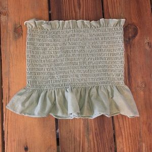 Urban Outfitters Ruched  Crop Top